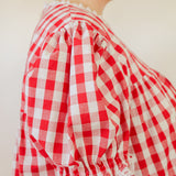 The Carolyn Gingham Mini-Dress