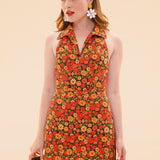 Cecilia Mini-Dress in Marigold