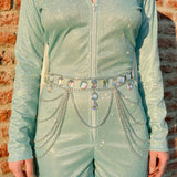Rhinestone Fairy Chain Belt