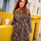 The Leopard Trench Coat