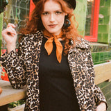 The Leopard Trench Coat