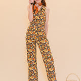 Cecilia Jumpsuit in Mushroom
