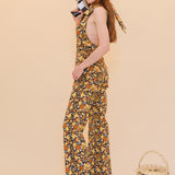 Cecilia Jumpsuit in Mushroom