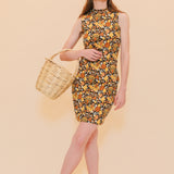 Audrey Mini-Dress in Mushroom