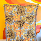 Daffodil Woven Throw Blanket