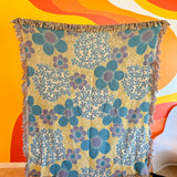 Daffodil Woven Throw Blanket