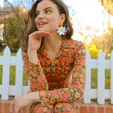 Daisy Earrings in Full