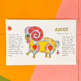 Aries Zodiac Print