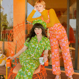 Green Daisy Jumpsuit